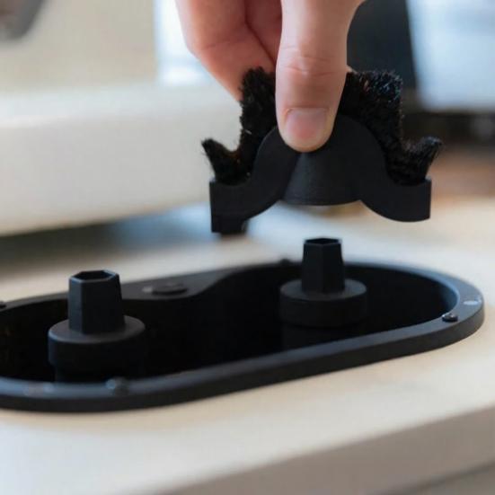 Sada na čištění kávového portafiltru Kávové portafiltry Tuhé čisticí nástroje se záchytnou miskou na kávovou sedlinu Čisticí kartáč Sada pro údržbu pro 51/53/58mm