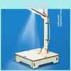 Self Made Wooden Voice Controlled Street Lamp Model Set Puzzle Toy For Children Creative Tech Educational Toy Kit