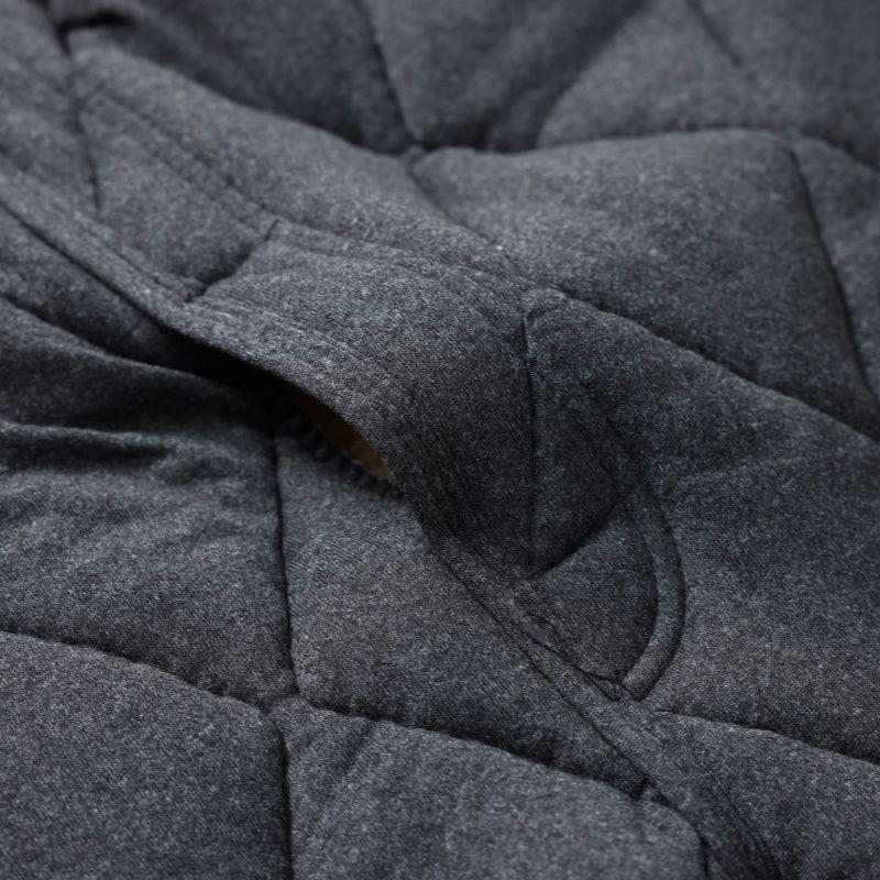 Men's Lamb Wool Coat Set: Thick Cotton-Padded Winter Jacket for Middle-Aged and Elderly, Plus Size Available