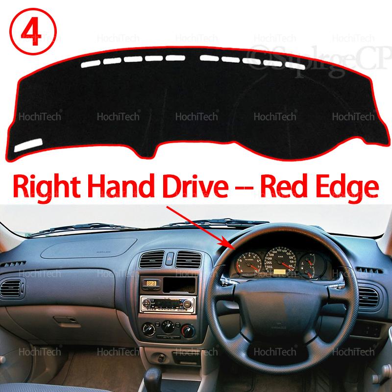 Armaturenbrett Abdeckung Pad Auto Liner Anti-UV Matte Sonnenschutz Dashmat Teppich Dash für Mazda Familie 323 BJ 1998~2003 Innenzubehör