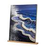 DIY Pearl Art Kit Cartoon Castle Sunflower Seaside Pearl Decoration Painting Handmade Craft Kit for Creative Home Wall Art Gift