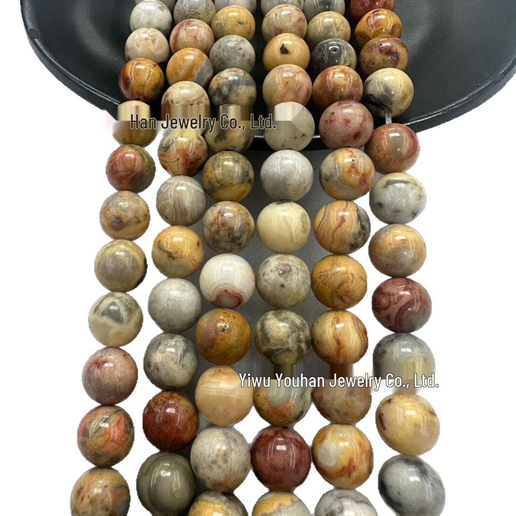 Natural Agate Pebble Beads for DIY Jewelry, 4-12mm