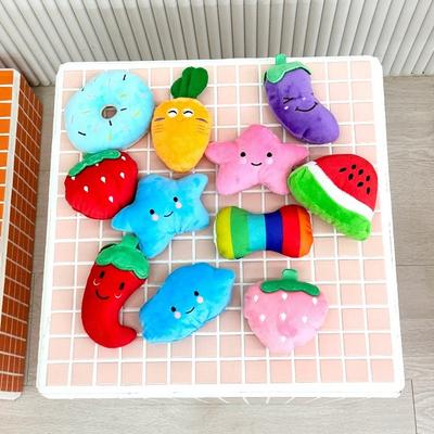 Dog Dog Toy Tug Play Plush Squeaky Doll 11-piece Set, 1 Pack