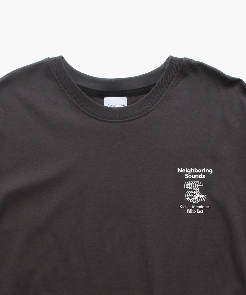 ABNORMALTHING Sounds Oversized T-Shirt Charcoal