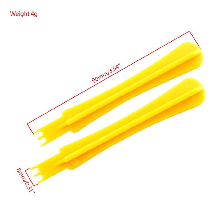 12 Pcs Plastic Pry Bar Tool Blade Opening Tool Repair Kit for Tablets Laptops