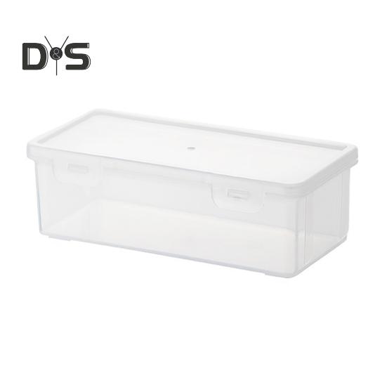 

Ящик для хранения в холодильнике с крышкой, прозрачный пищевой контейнер для замораживания мяса, большой емкости, многофункциональный контейнер для хранения овощей и фруктов B