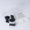 3Pcs Plastic Hat Rack Wall Mounted Hat Storage Holder Hat Storage Organizer Hanger  for Household