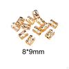 100 Pieces Dreadlocks Beads, Dread Locks, Adjustable Opening Fashion Decorative Hair Jewelry, Metal
