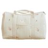 Korean INS-Style Embroidered Travel Bag: Large Capacity, Lightweight, Versatile Handbag