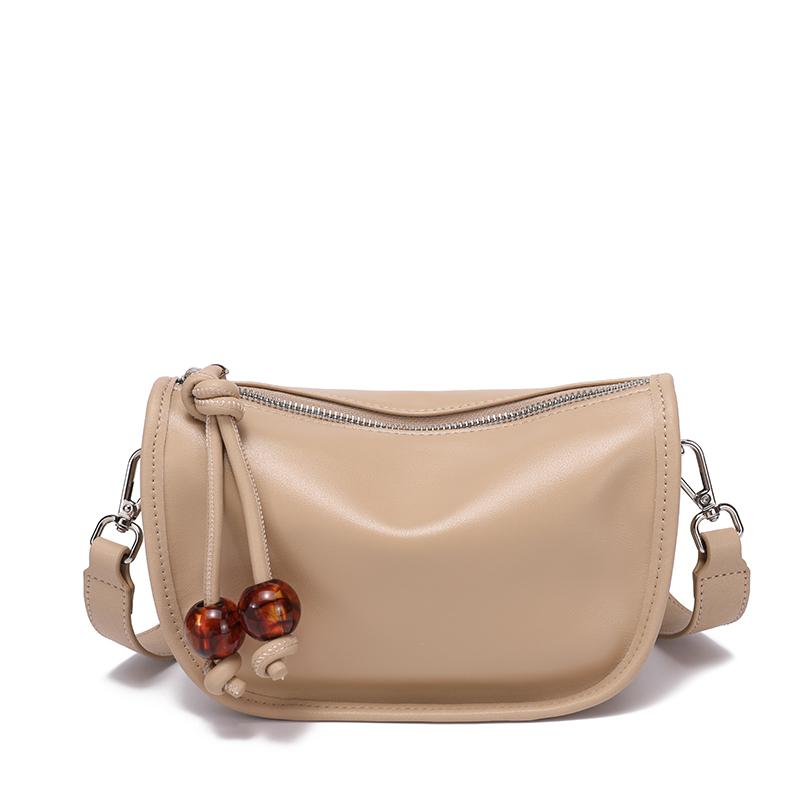 

Women Natural Cowhide Retro Shoulder Bags Ladies Cow Leather Office Crossbody Bag Female Casual Design Luxury Commuting Handbags 20x8x13cm абрикосовый
