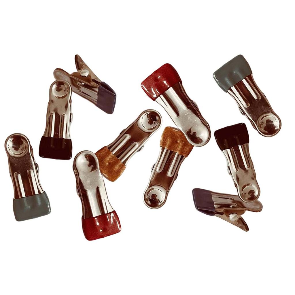 10x Portable Sewing Clips No Trace Clip Holder Patchwork Fabric Clamps Sewing Clips Cloth Position for Sewing Accessories