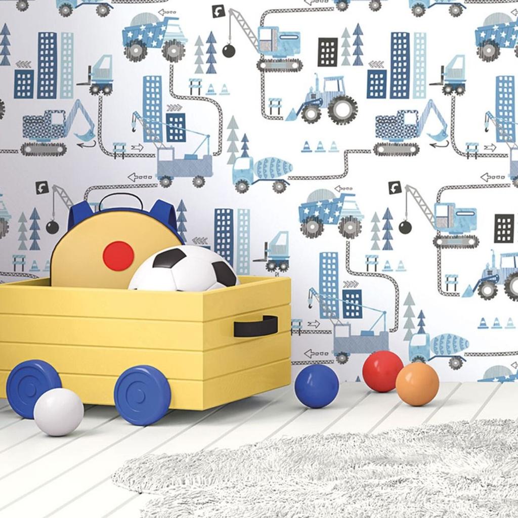 Gallery Tiny Tots 2 Construction Wallpaper