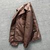 First Layer Cowhide California Bear Men's Genuine Leather Leather Clothes Motorcycle Clothes Heavy Wash Jacket