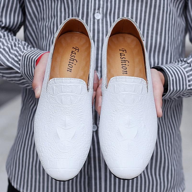 Men's Loafers Genuine Leather Business Shoes High Quality Comfy Breathable Men Casual Shoes Luxury Brand Moccasins Driving Shoes