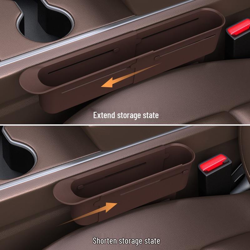 Universal Car Seat Gap Storage Box for Driver & Passenger