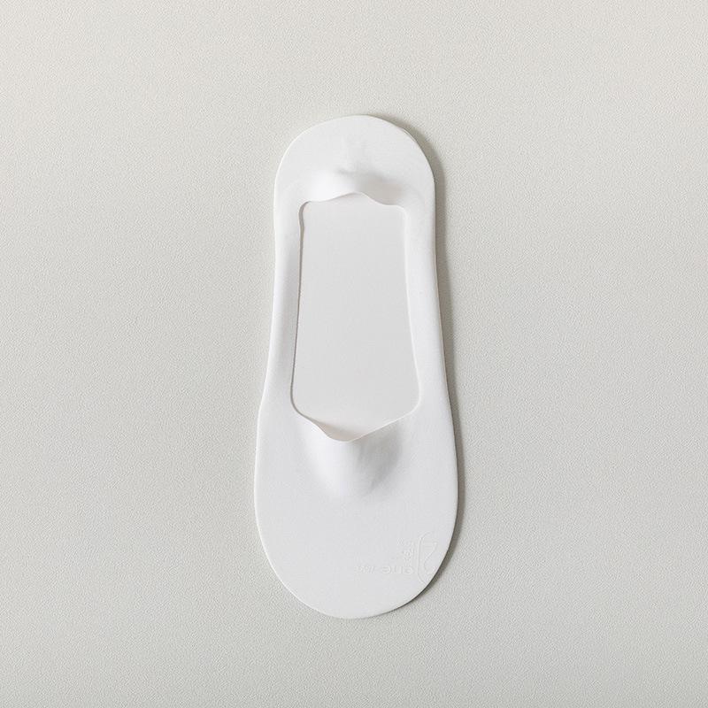 

Large Size Female Summer Ultra Thin Non Slip Cotton Bottom Shallow Mouth Invisible Boat Socks 35-38 (1 pair) белый