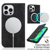 iPhone 15 Anti-Theft Leather Case with MagSafe, Wireless Charging, and Card Holder