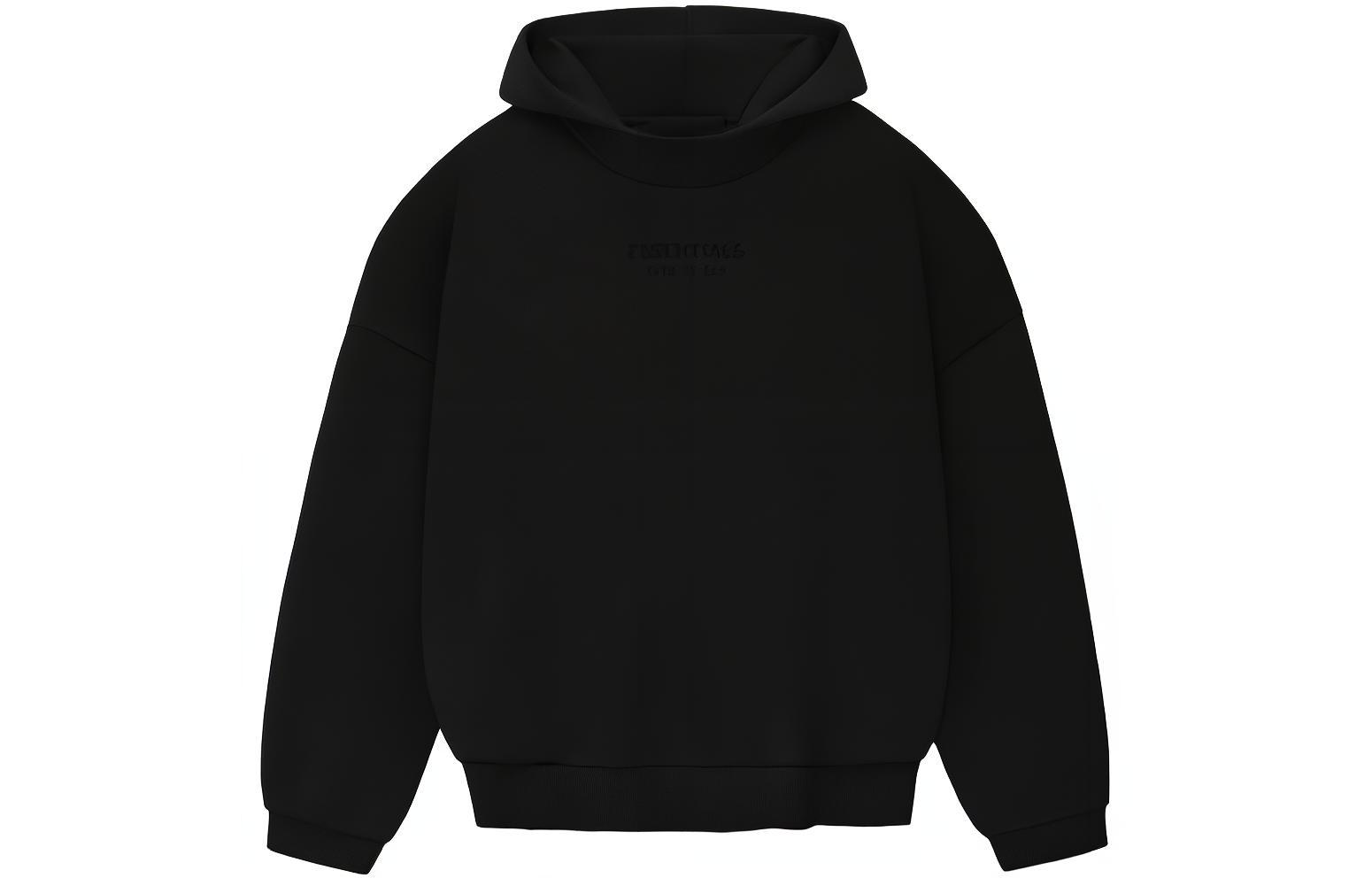 Fear of God Essentials FW23 Hoodie Jet Black 192BT232050F S