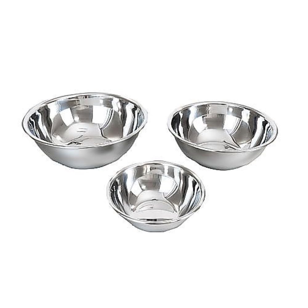 Wahei Freiz Stainless Steel Mixing Bowl Set for and Food Preparation Tsubame-Sanjo 3-Piece (Large, Medium, Small) Kneading, Mixing, Whipping,