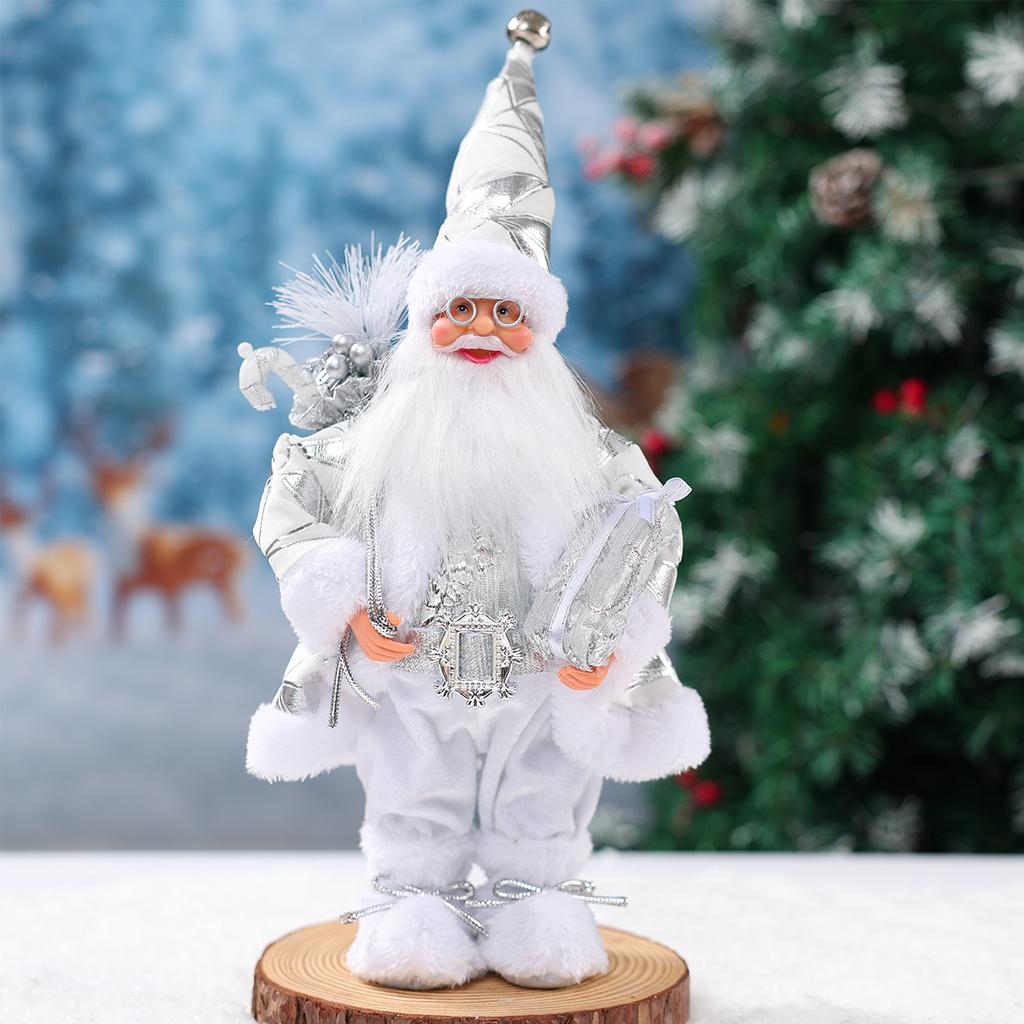 Christmas Santa Claus Figuette Decoration Christmas Party Decoration Kids  Xmas Santa Claus Navidad Natal New  Gift