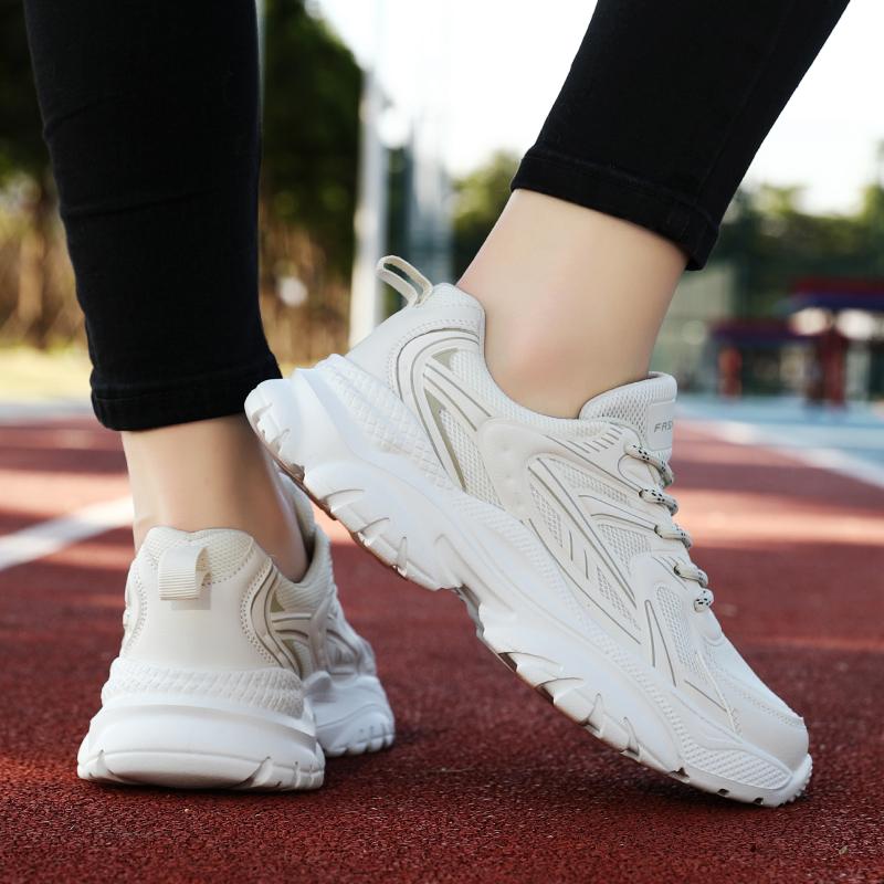 Women's Sports Shoes Breathable Women's Sports Shoes, Thick-Sole Height-Increasing Women's Sports Shoes