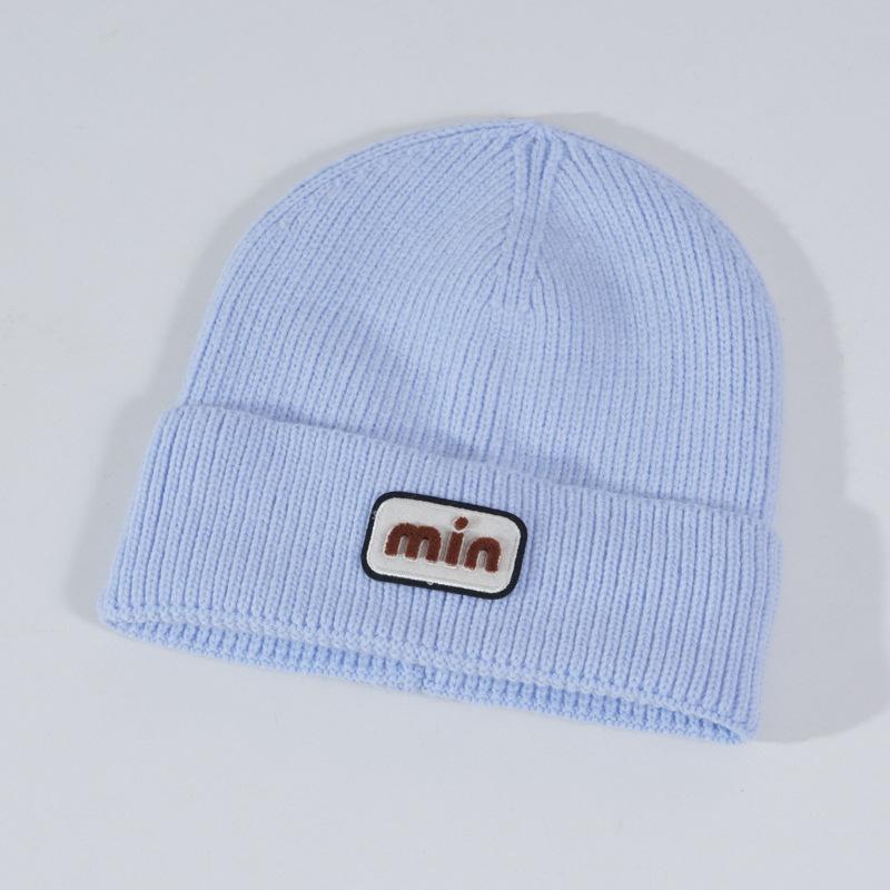 Hat for Women In Winter Warm Knitted Hat Korean Style Trendy Versatile Student Windproof Wool Hat Men