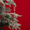 18-Piece Clear Acrylic Icicle and Snowflake Christmas Ornaments Set