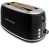 Retro-Toaster - SWEISS - GRV9 - 2 Schlitze - 1500 W - Schwarz