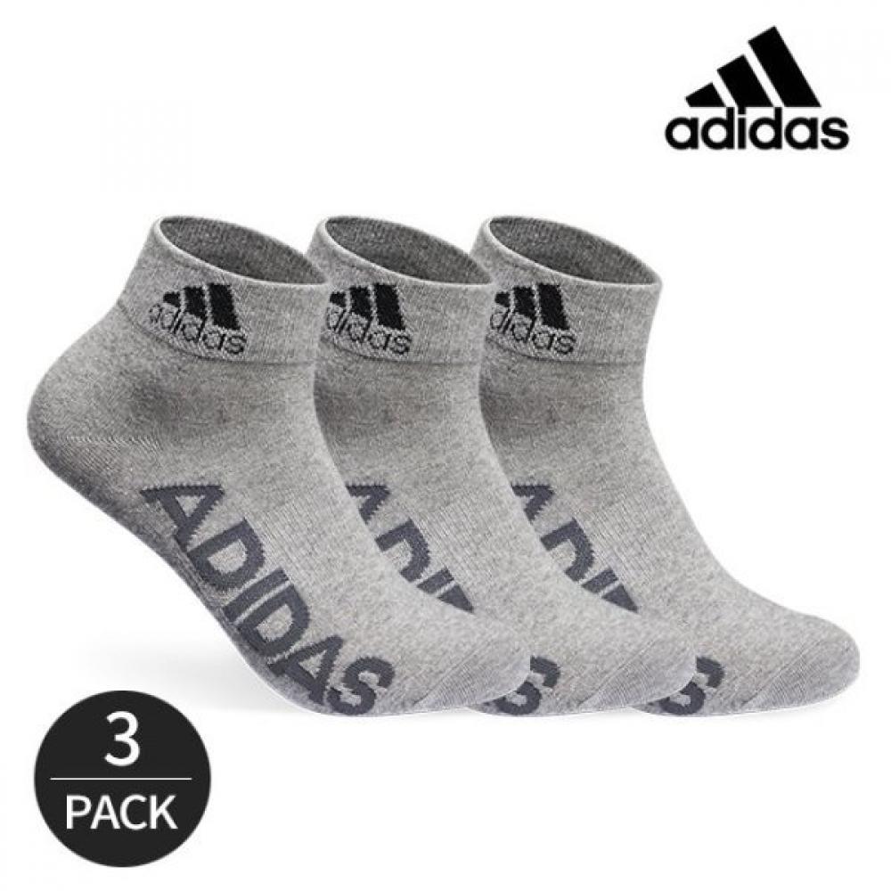 

Adidas Golf Men s Performance Side Big Logo Ankle Socks 3P GY