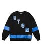 STIGMA College Oversized Crewneck Black