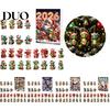 Collectible Dragon Toys Advent Calendars 2026, 24 Days Christmas Countdown Calendar with Party Favors 2D Acrylic Ornaments, Figures for Tree