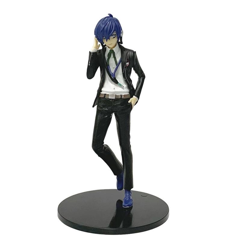 17 см Аниме Главный герой Юки Макото Фигурка Persona 3 Экшн ПВХ Модель Настольное украшение Коллекционные игрушки Рождественский подарок Праздничные подарки