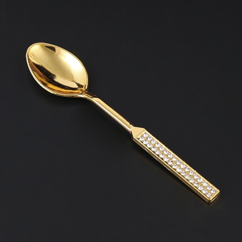 Coffee spoon storage box set, Middle Eastern Arabic Western restaurant knife, , spoon, chopstick cage, dessert, refreshment spoon, tableware cartridge