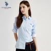 U.S. Polo Assn. Women's Long-Sleeve Pure Cotton Shirt