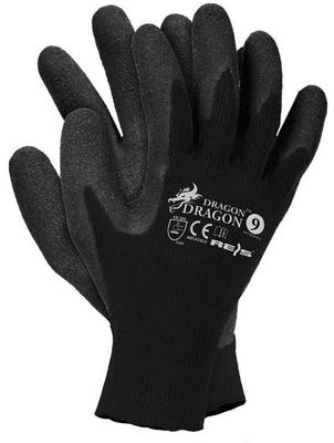 Guantes de Punto Recubiertos de Goma Dragon 7 - 12 Pares - Rek Rwd7