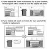 A25F-4PCS Window Air Conditioner Foam Insulation Panels,AC Side Insulating Panel Kit,17In High X 9In Wide X 7/8In Thick