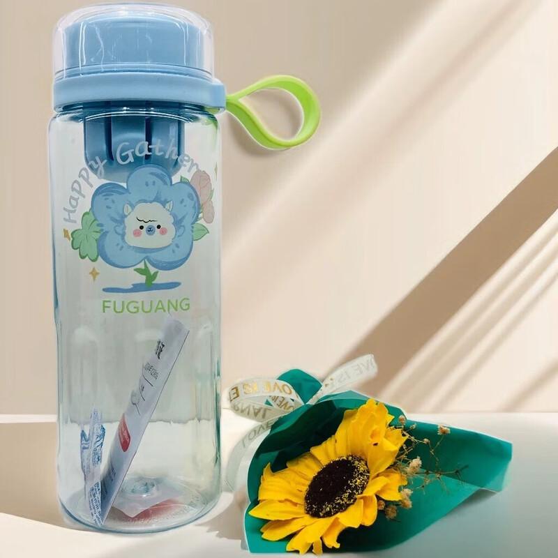 Fuguang Senlang Portable PC Water Bottle with Tea Infuser