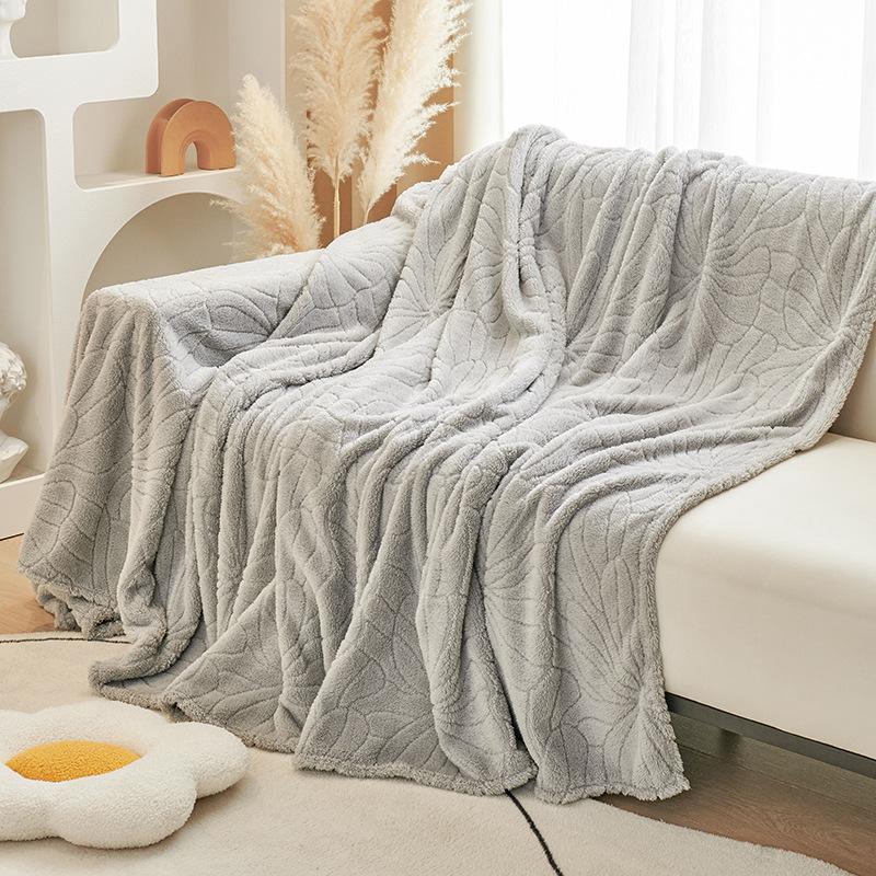 Sofa Cover Cloth Winter Plush Thickening Sofa Cushion All-Inclusive Universal Sofa Cover Winter New Cover Towel Blanket
