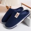 Winter cotton slippers indoor thickened plush non-slip warm home couple household cotton slippers