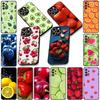 Soft Cover for OPPO A38 A18 A17 A40 A60 A80 A16 A78 A79 A54 A55 A57 4G 5G Coque Phone Case Cherry Strawberry Fruit Summer