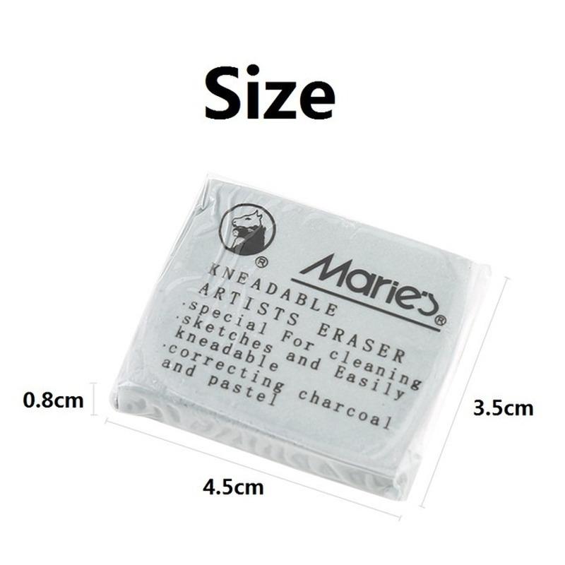 Plasticity Rubber Eraser Wipe Highlight Kneaded Art Painting Design Sketch Drawing Plasticine Stationery
