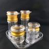 STRVELFRT Transparent Acrylic Spice & Condiment Set