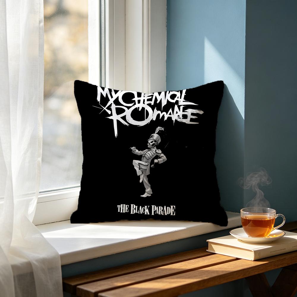 Band MMy Chemical Romanceed Cushion Cover Cushion Cover Set Pcs x x x Pillowcase Decorative Sofa Home Decor