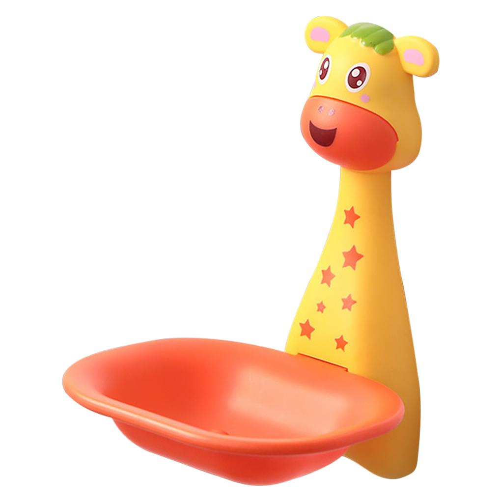 

Держатель для губки с изображением животных из мультфильмов, настенный туалетный лоток, органайзер для ванной комнаты, тип 2, стойка для губки soap dish