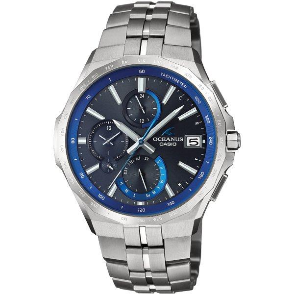 

Casio Чоловічий OCEANUS OCW-S5000-1AJF [OCEANUS Manta S5000 Series Slim Case] ​​Круглий годинник Silver Titan