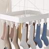 OIMG Multi-clip Laundry Drying Rack with Shoe Hanger