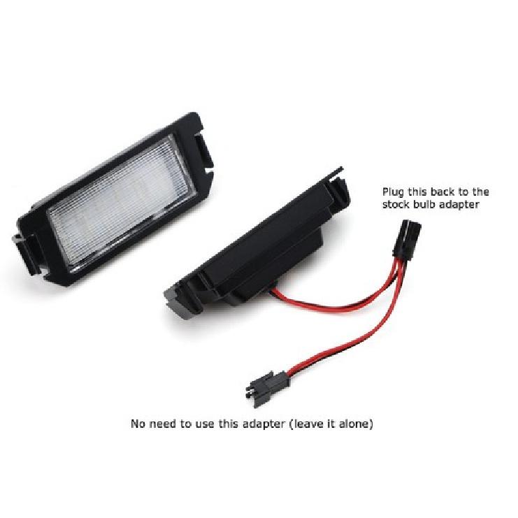 OEM-Replace 18-LED License Plate Lights For Hyundai Veloster Genesis 2D Kia Soul