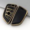 Auto TPU Autoschlüsselhülle Abdeckung Schale Schlüsselanhänger Halter Schutz für BMW X1 X3 X5 X6 Serie 1 2 5 7 F15 F16 E53 E70 E39 F10 F30 G30