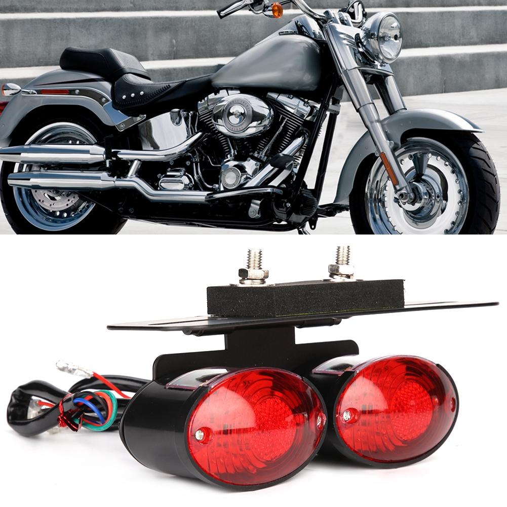 Motorcycle Cute Tail Light LED 12V Stop Brake Lamp Rear Light