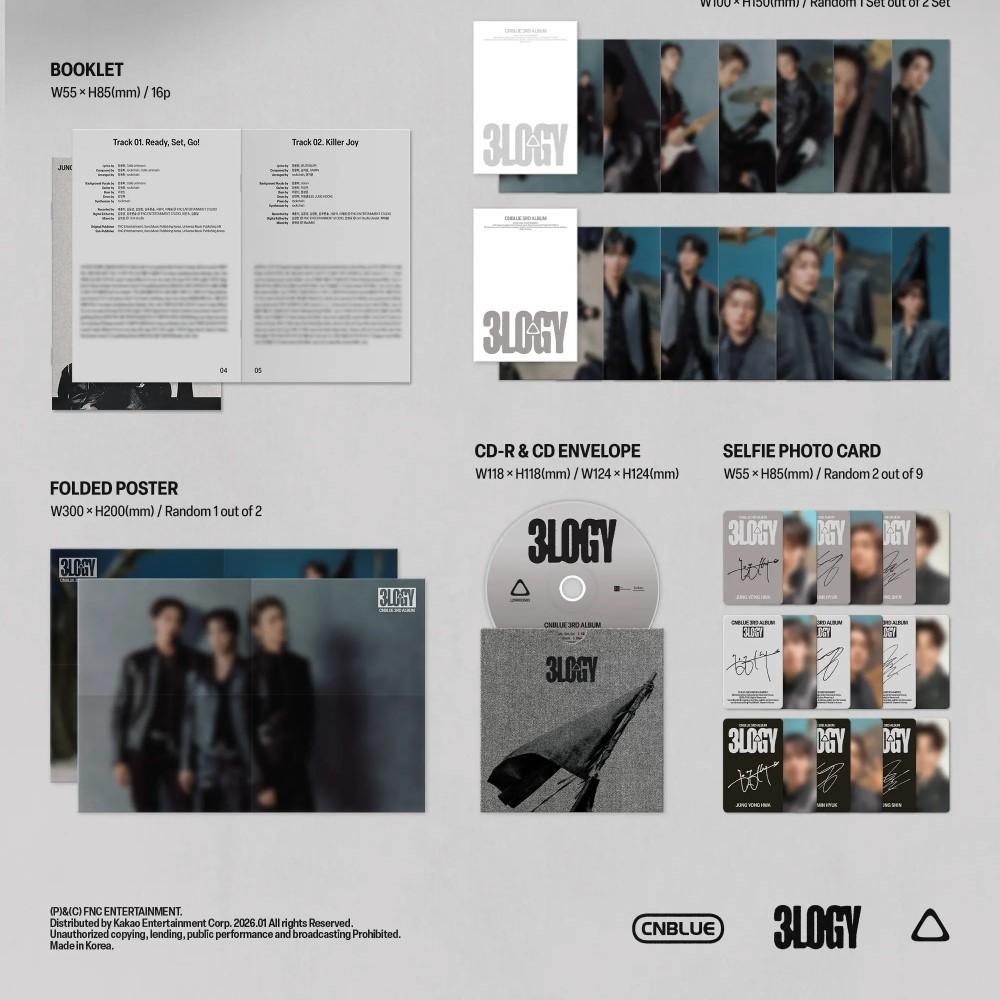 CNblue [3LOGY] 3rd Album] POSTCARD Version